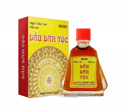 Dau dan toc 3ml mặt trước