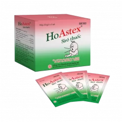 CHAI SIRO HOASTEX 90ML CHỨA HÚNG CHANH VÀ NÚC NÁC TỰ NHIÊN