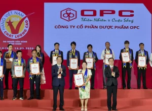 Dược OPC đạt danh hiệu Hàng Việt Nam Chất Lượng Cao 2024