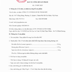 CBSP - CAO ÍCH MẪU OPC