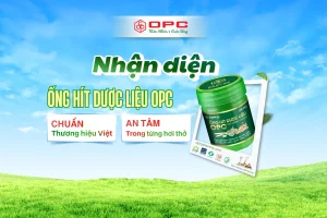 ống hít dược liệu opc thương hiệu chuẩn Việt