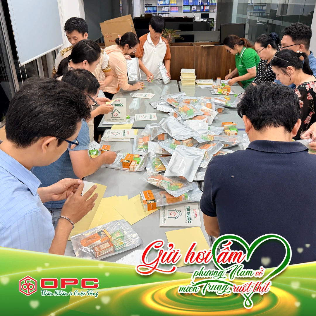 Cứu trợ miền Trung OPC gửi 3500 túi thuốc y tế đến đồng bào vùng lũ lụt (3)