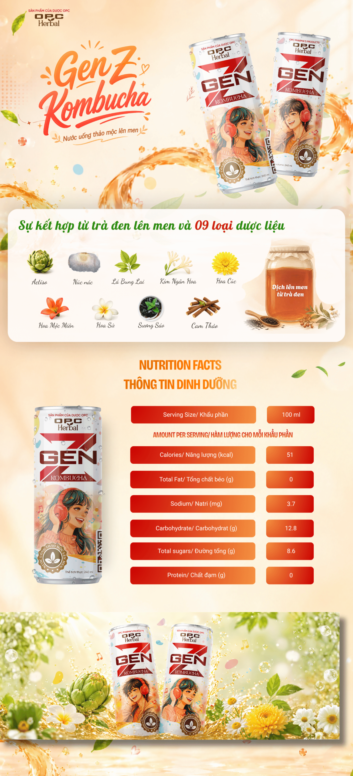 gen z kombucha nước uống thảo mộc lên men web 1
